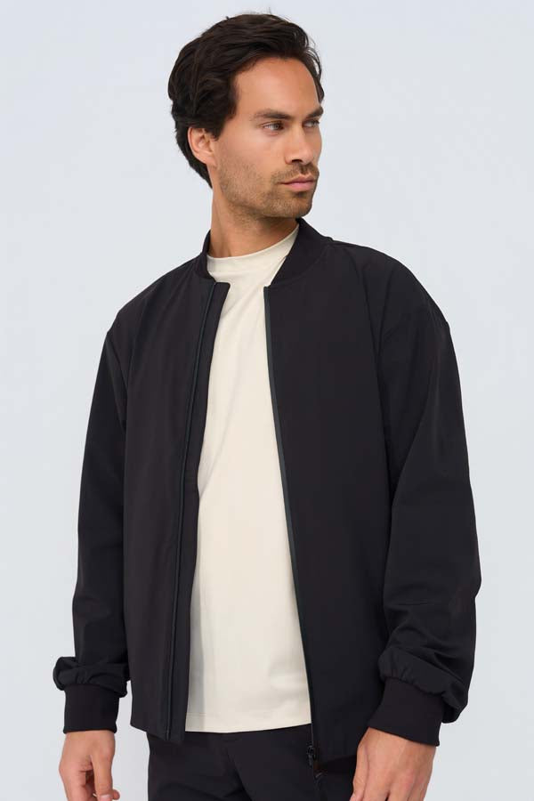 Men Bomber Jack | Black