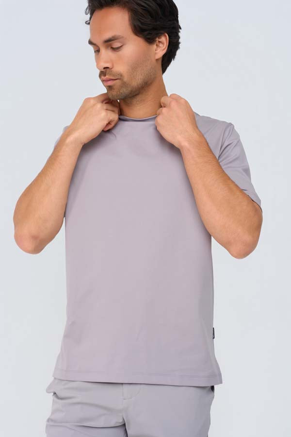 Herren Baumwoll T-Shirt | Elefantengrau