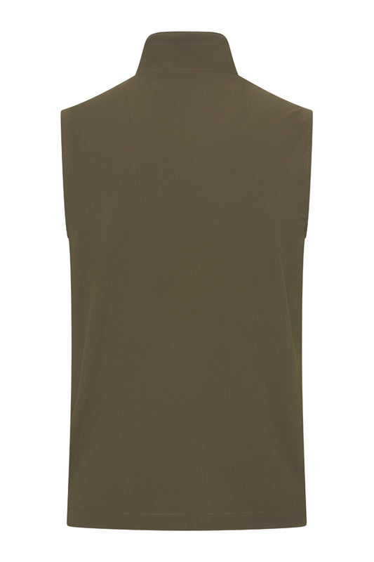Men Gilet Reversible | Olive | Kit