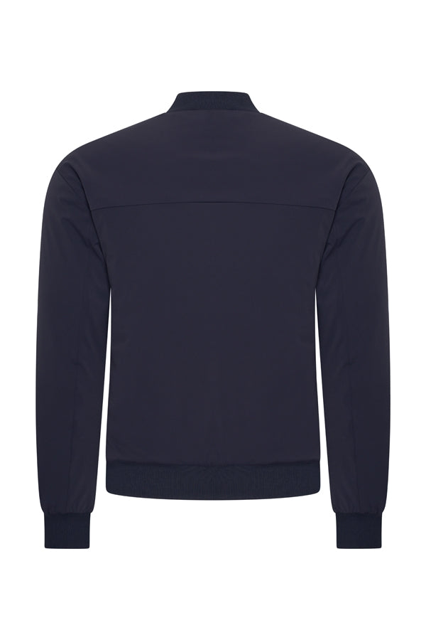 Men Bomber Jacket Padded | Dark Blue