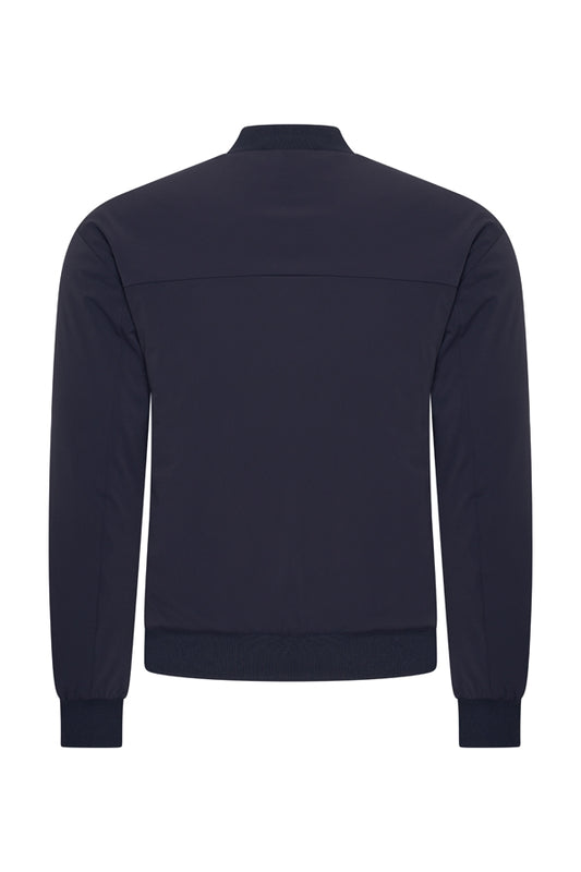 Men Bomber Jacket Padded | Dark Blue