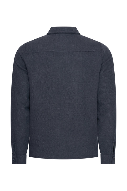Men Woven Jacket | Dark Blue