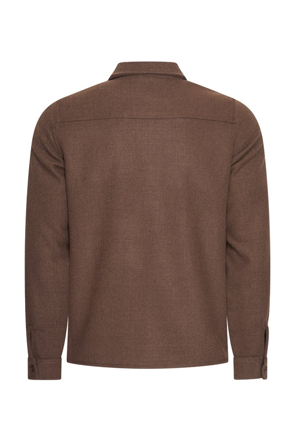 Men Woven Jacket | Espresso