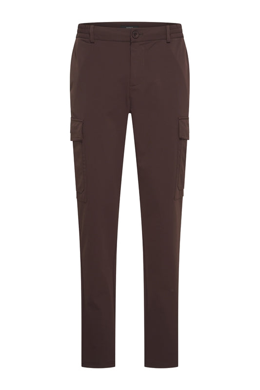 Men Trousers Straight Cargo | Espresso