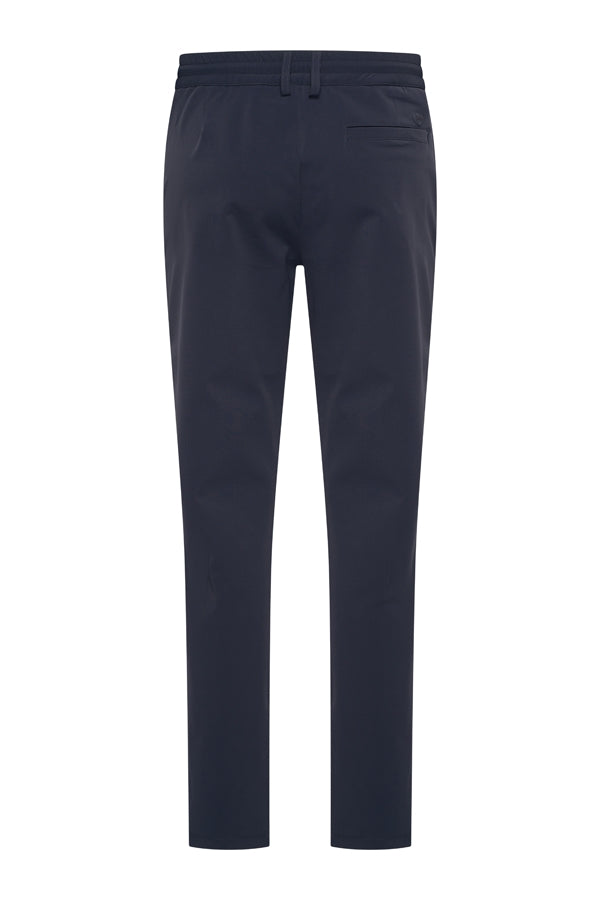 Men Trousers Pintuck Seam | Dark Blue