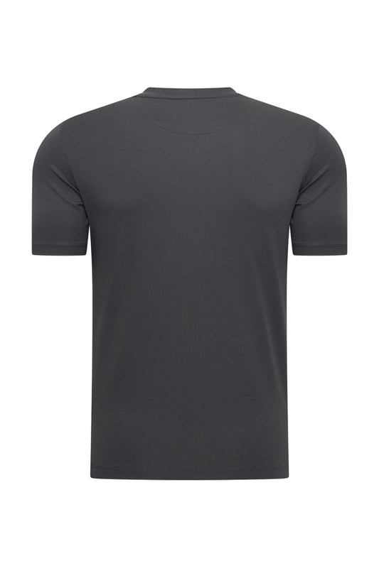 Herren Baumwoll-T-Shirt | Dunkelgrau
