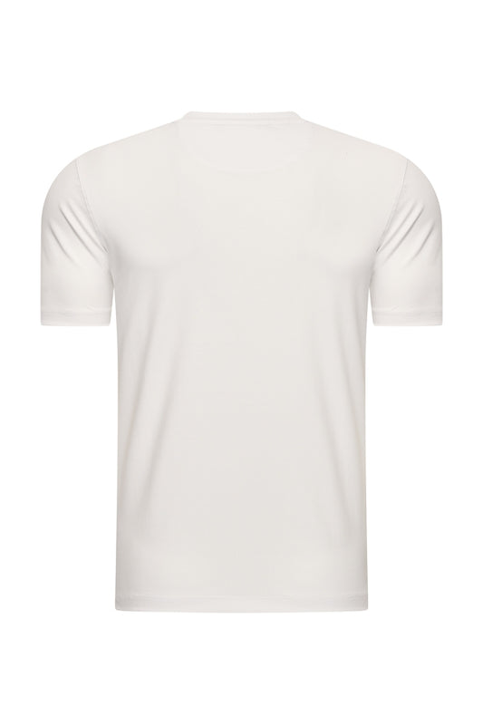 Herren-Baumwoll-T-Shirt | Weiß