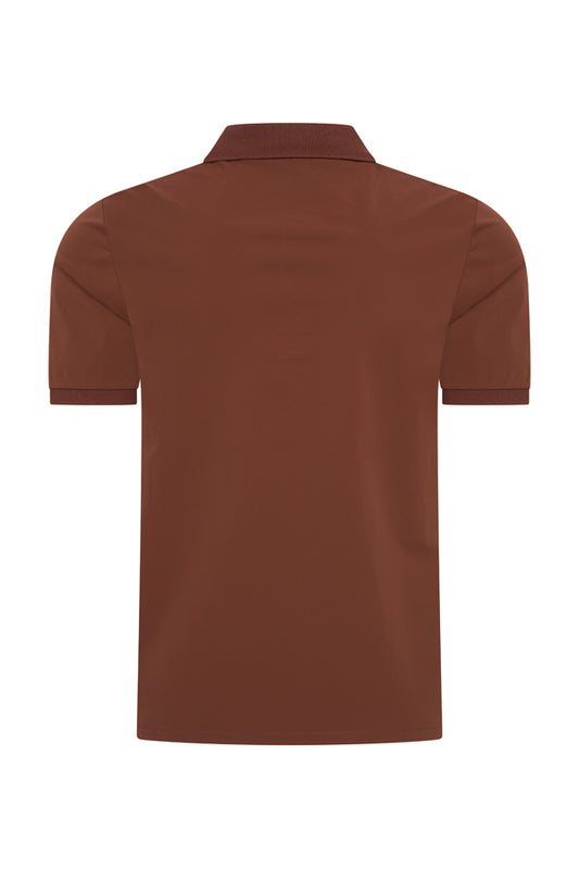 Men Polo Shirt | Brown Stone