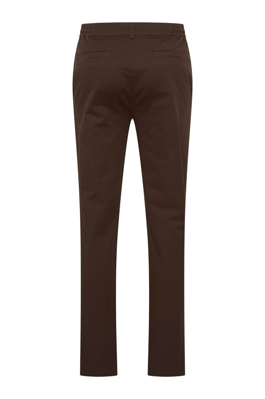 Men Trousers Cotton Str. | Brown
