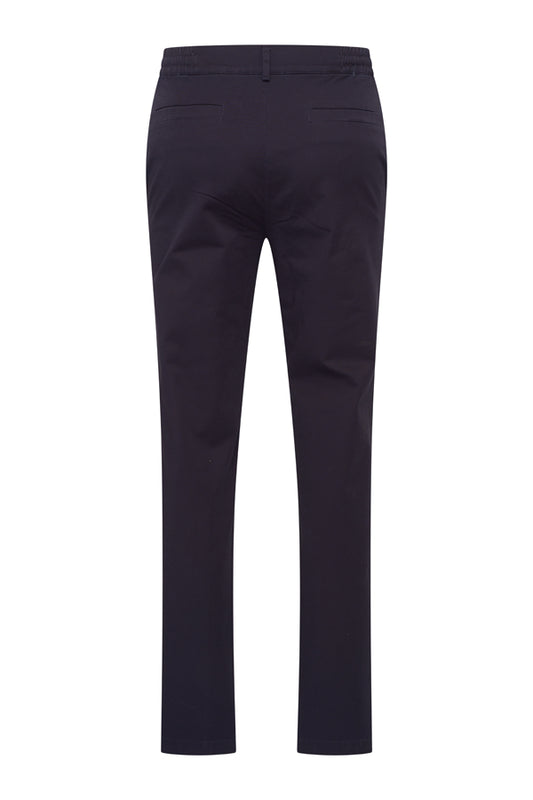 Men Trousers Cotton Str. | Dark Blue
