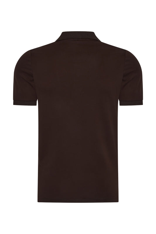 Men Polo Cotton | Espresso