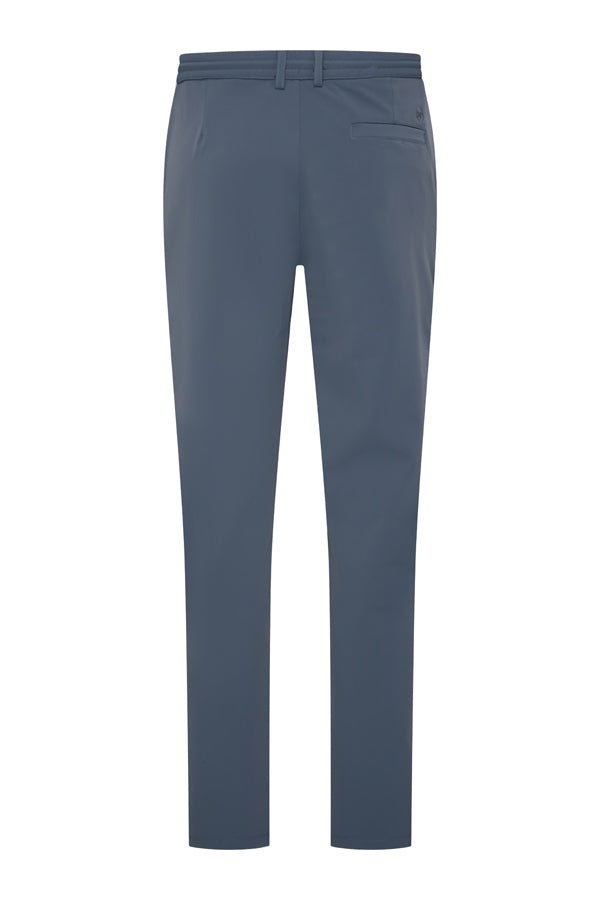 Men Trousers Pintuck Seam | Cloud Blue