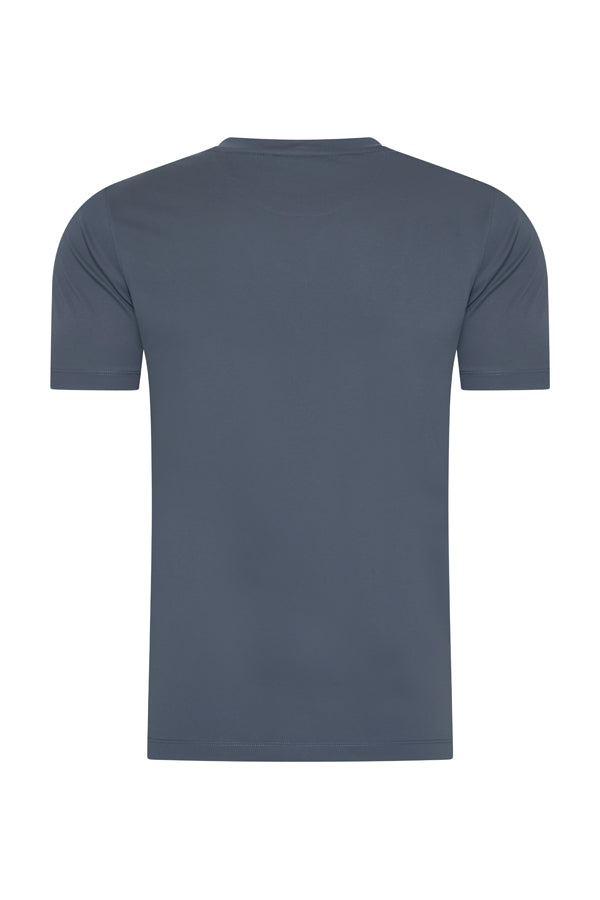 Men Cotton T Shirt | Cloud Blue