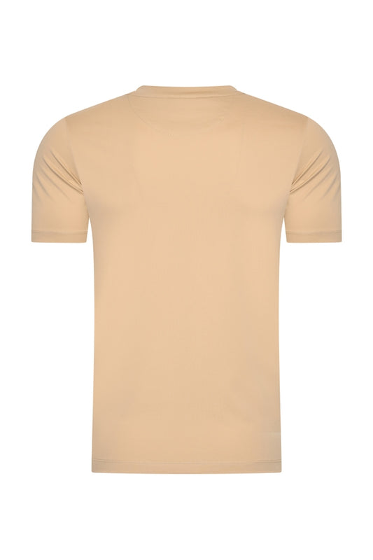 Herren Baumwoll T-Shirt | Beige