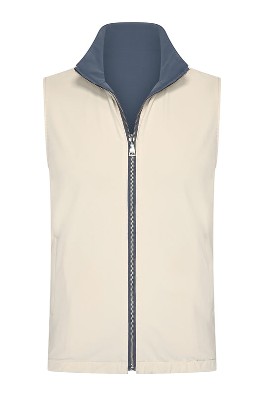 Men Gilet Reversible | Cloud Blue | Kit