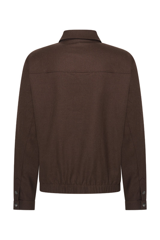 Jacket Woven | Brown
