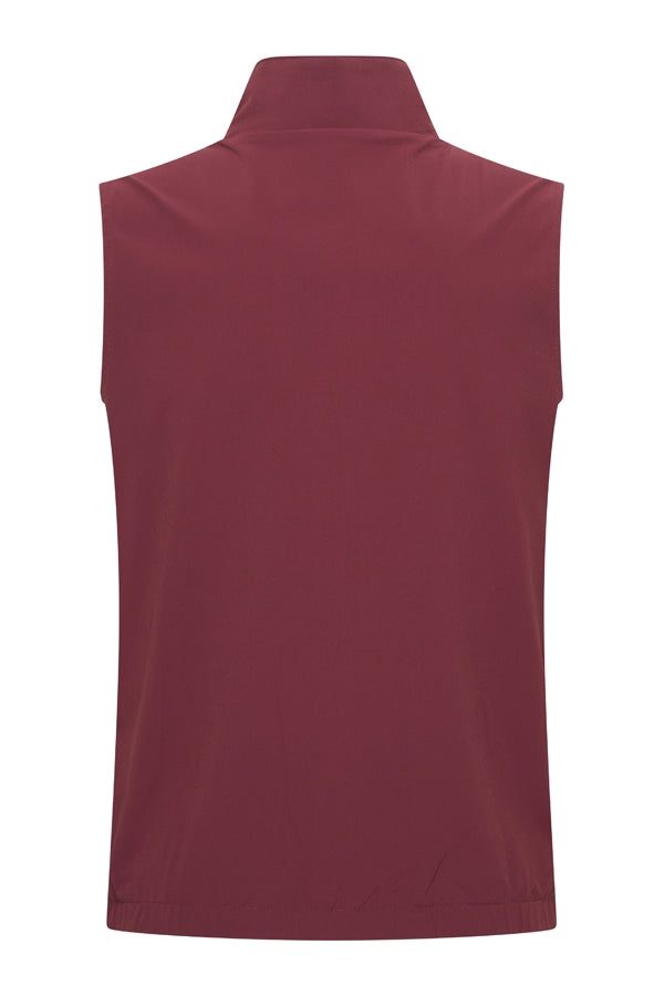 Men Gilet Reversible | Burgundy | Falcon