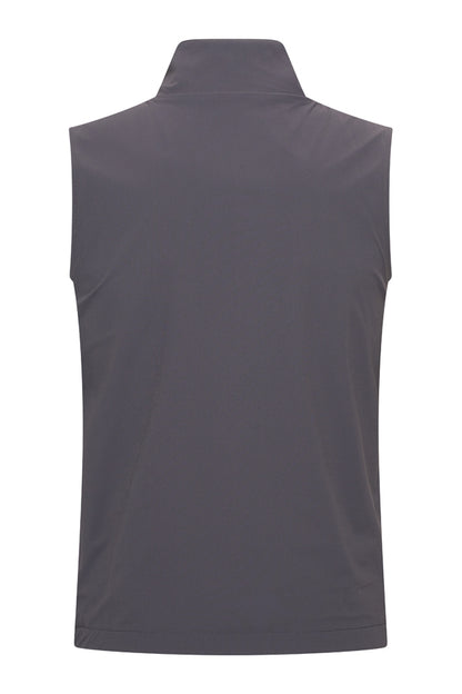 Men Gilet Reversible | Black | Grey