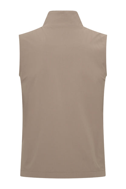 Men Gilet Reversible | Falcon | Espresso