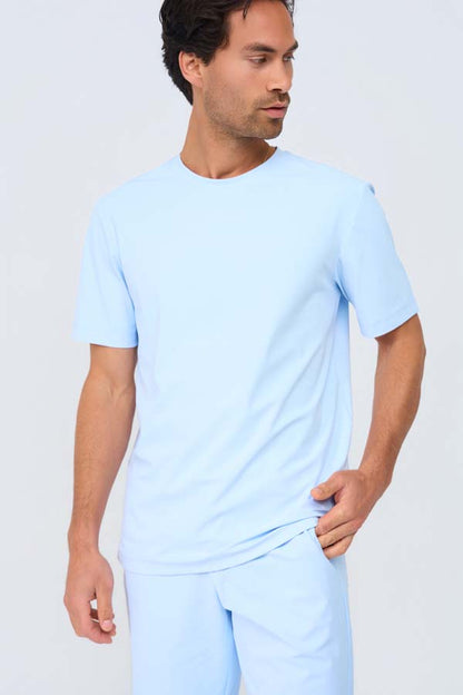 Men T Shirt | Light Blue