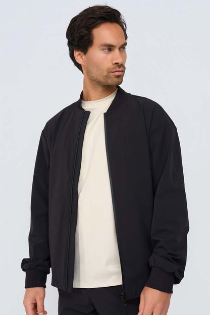 Men Bomber Jack | Black