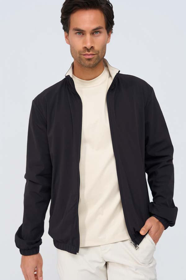 Men Jacket Reversible | Black | Kit