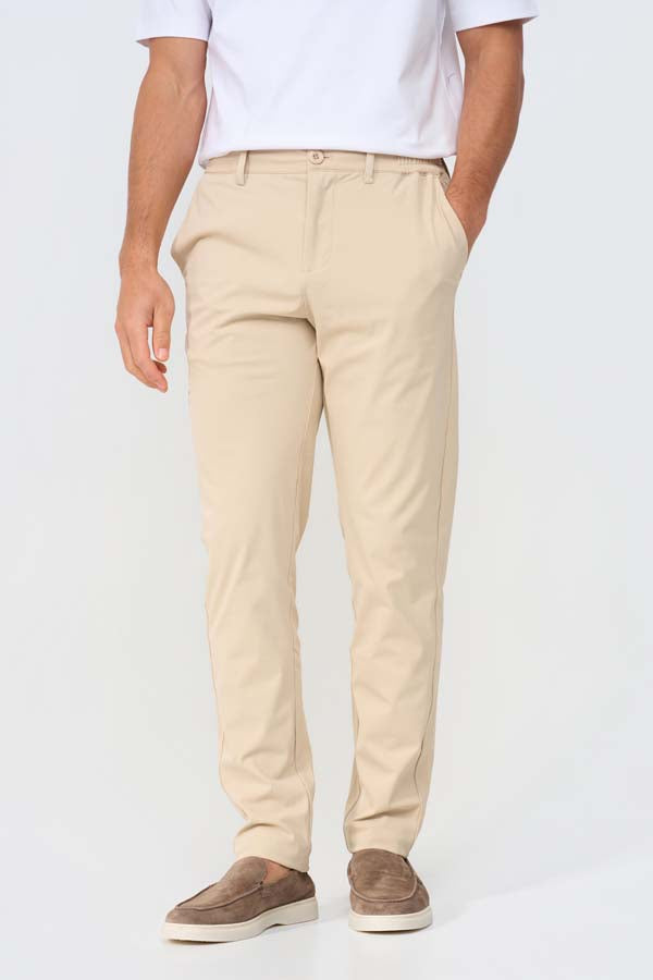 Tapered Chino | Beige