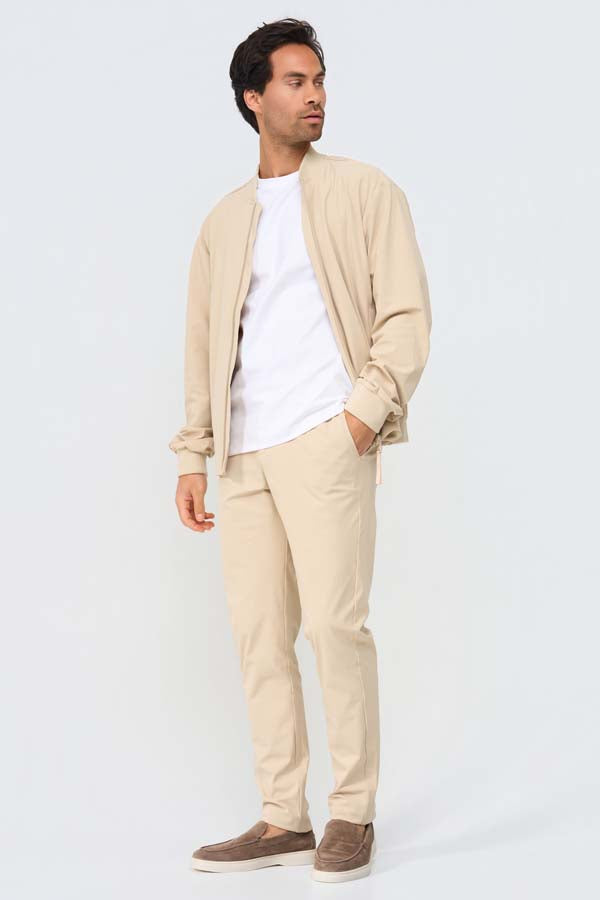 Men Bomber Jack | Beige