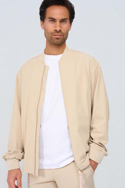 Men Bomber Jack | Beige