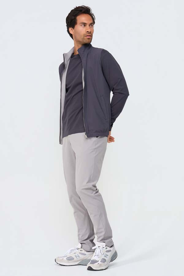 Tapered Chino | Elephant Grey