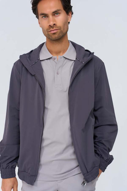 Men Jack Hooded | Dark Grey