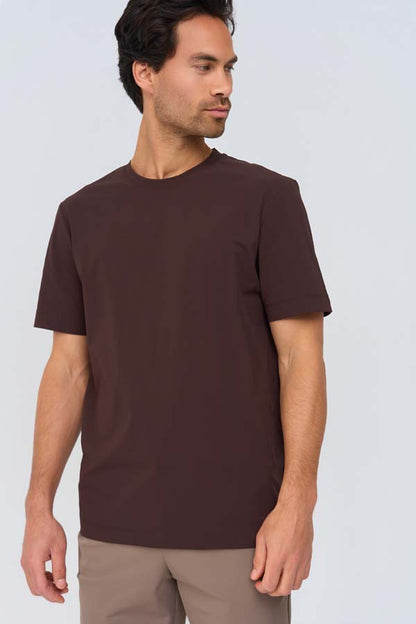 Men Cotton T Shirt | Espresso