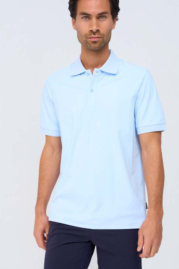 Men Polo Shirt | Light Blue