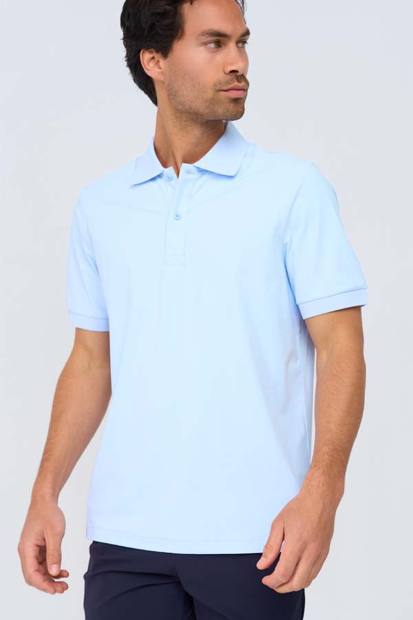 Men Polo Shirt | Light Blue