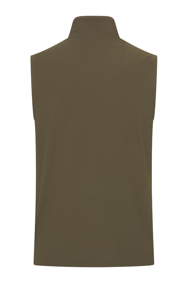 Men Gilet Reversible | Olive | Kit