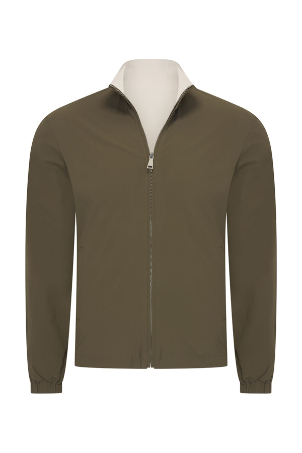 Men Jacket Reversible | Olive | Kit