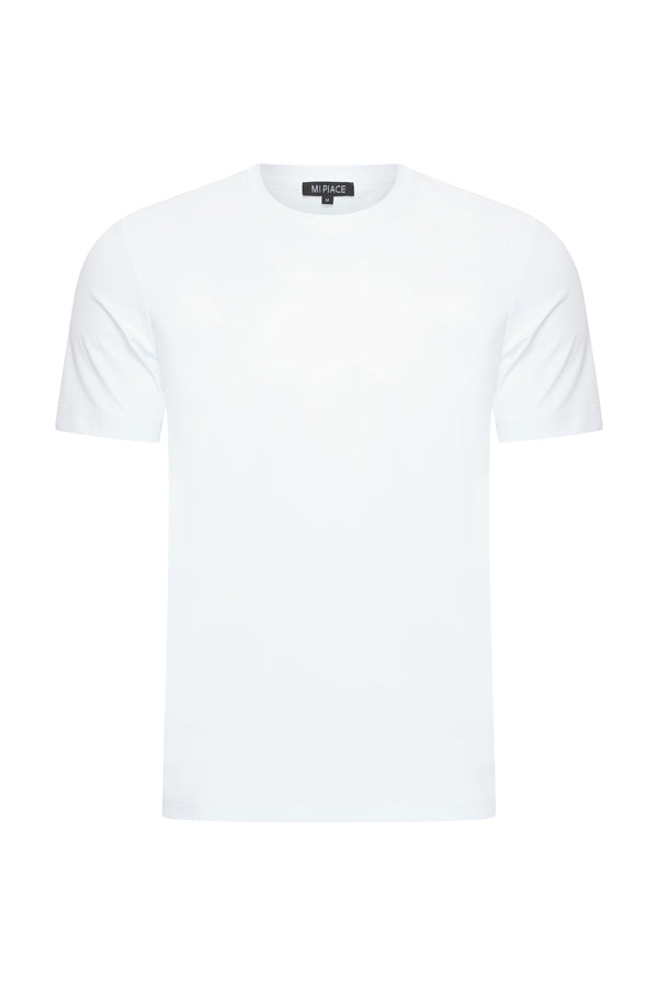 Men T Shirt | White