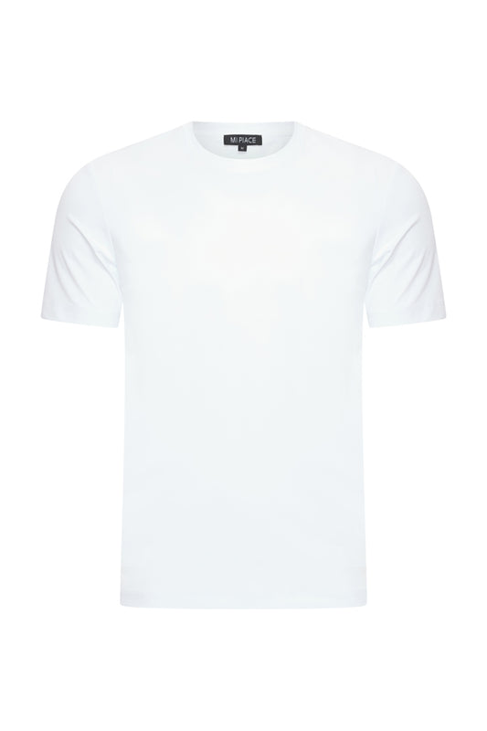 Men T Shirt | White