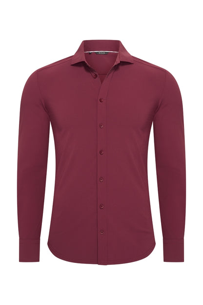Men Shirt | Burgundy