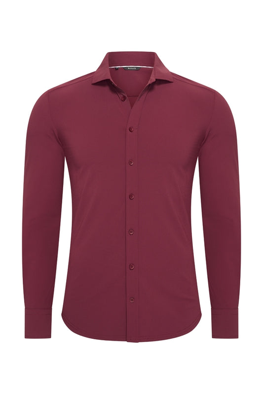 Men Shirt | Burgundy