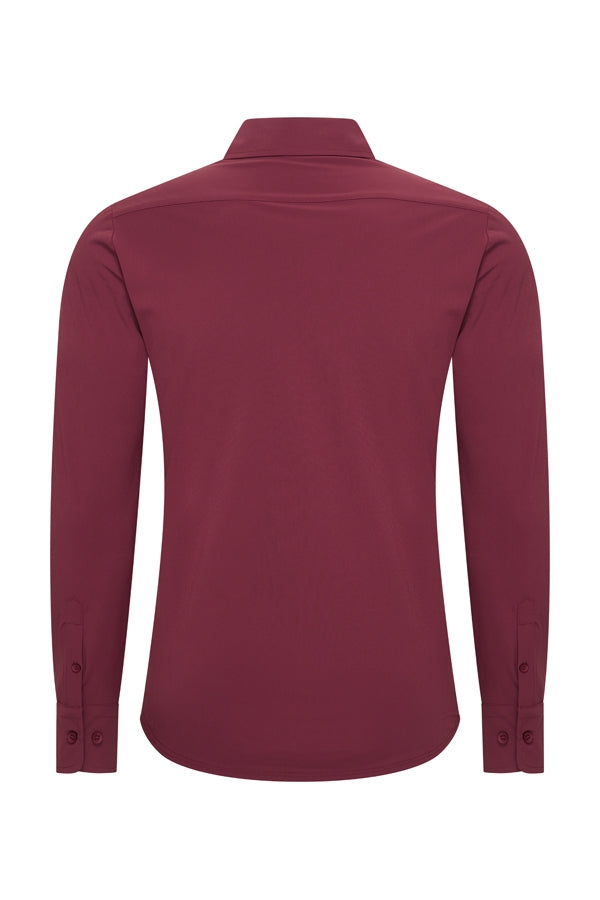 Men Shirt | Burgundy