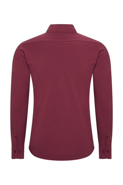 Men Shirt | Burgundy