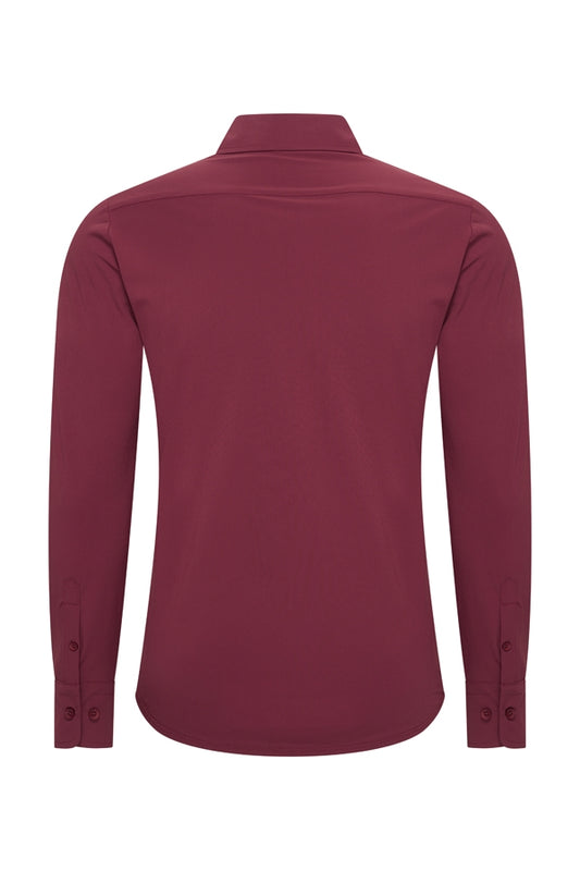 Men Shirt | Burgundy
