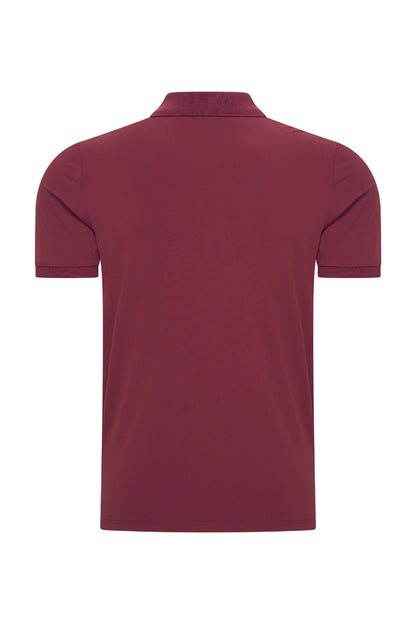 Men Polo Shirt | Burgundy
