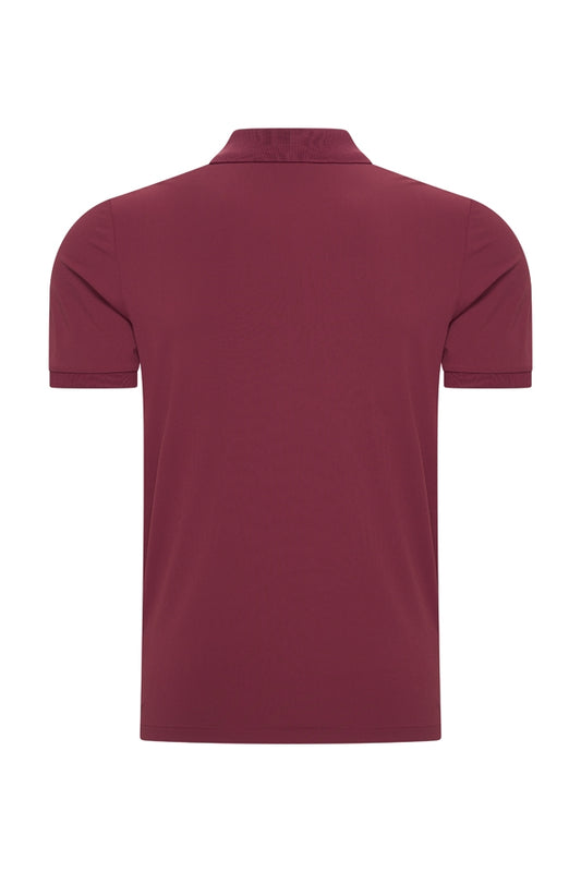 Men Polo Shirt | Burgundy