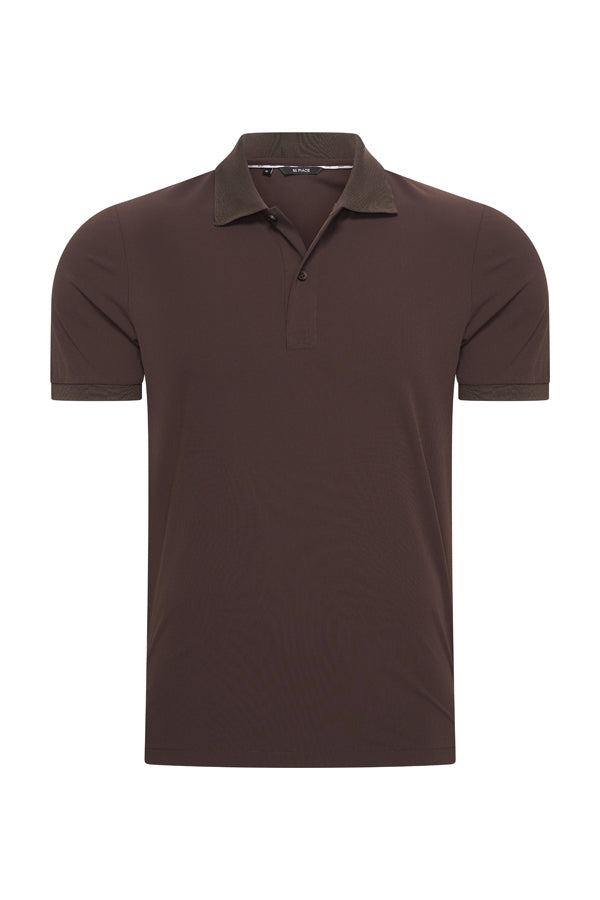 Men's Polo Shirt | Espresso