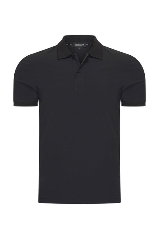 Men Polo Shirt | Black