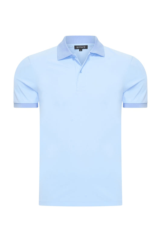 Men Polo Shirt | Light Blue