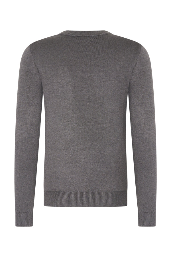 Men Pullover | Dark Grey
