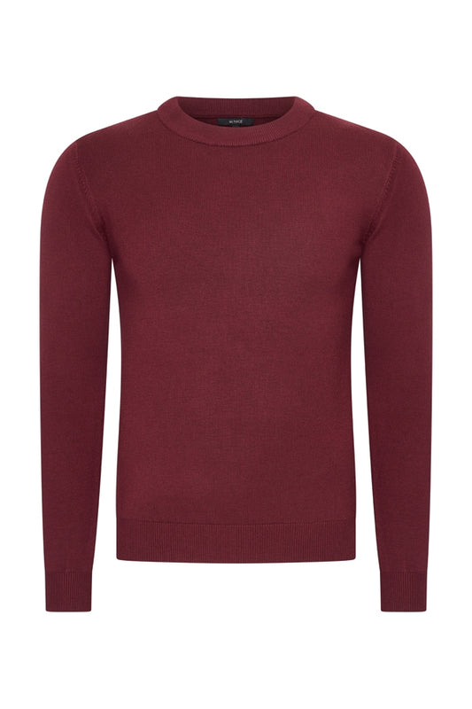 Men Pullover | Burgundy